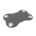 thumbnail image 2 of SHJHENG 19.69×11.81 Inch Bone Shaped Diatomaceous Earth Pet Feeding Mat, Waterproof Non-Slip Quick Dry Wipe Clean Food Bowl Tray Mat For Cats Small Medium Dogs, 2 of 7