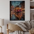 thumbnail image 2 of Designart "Cityscape Spot Copenhagen Beautiful wall art I" Copenhagen Print on Natural Pine Wood, 2 of 5
