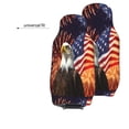 thumbnail image 6 of KAKALAD Fireworks Bald Eagle American Flag 06 Car Accessories Seat Covers Set Vehicle Seat Covers Universal Front Seats Protector 2 Pcs, 6 of 9
