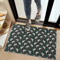 thumbnail image 2 of Green Cartoon Unicorn Flower Pattern Door Rugs,Washable Non Slip Door Mats Indoor,Decorative Door Mats,Entry Mat Indoor for Entrance,Bedroom,Kitchen,Bathroom,20"x32", 2 of 6