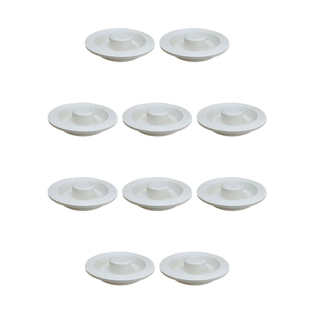 Ounissouiy Paquete de 10 tapones para fregadero, tapones para bañera, anillo colgante, diseño más pesado, ajuste apretado, filtro de cocina, Cocina y Comedor