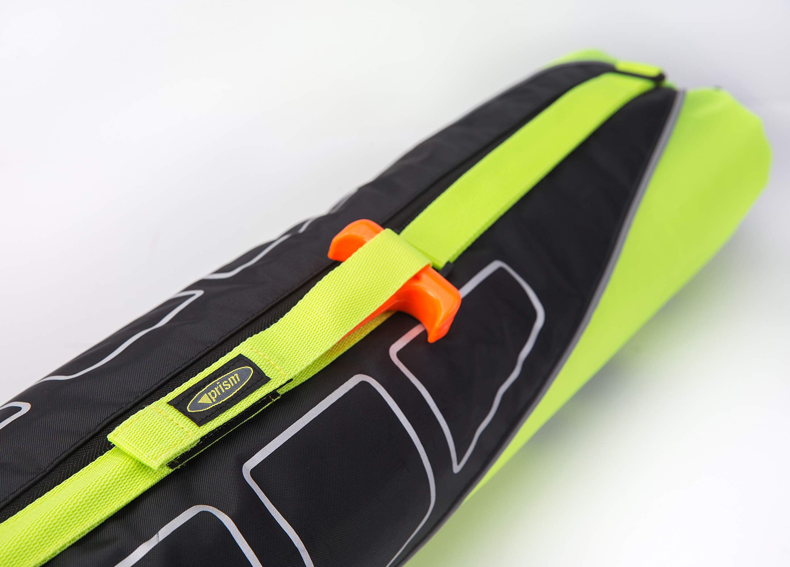 Prism Mentor 3.5m Water-relaunchable Three-line Power Kite Ready to Fly with Control bar, Ground Stake and Quick Release Safety Leash