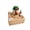 Skateboard Bunny / XL-0013, variant on Hand-Crank Wooden Music Box, Beech Wood 3D Mechanical Melody Box with Animated Miniature Scene, Wooden Puzzle Desktop Decor and Creative Gift- Seesaw / XL-0061