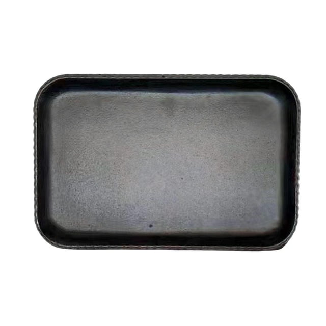 yuksok Grill Pan Korean BBQ Pan Grilled Steak Plate for Barbecue Baking Picnic