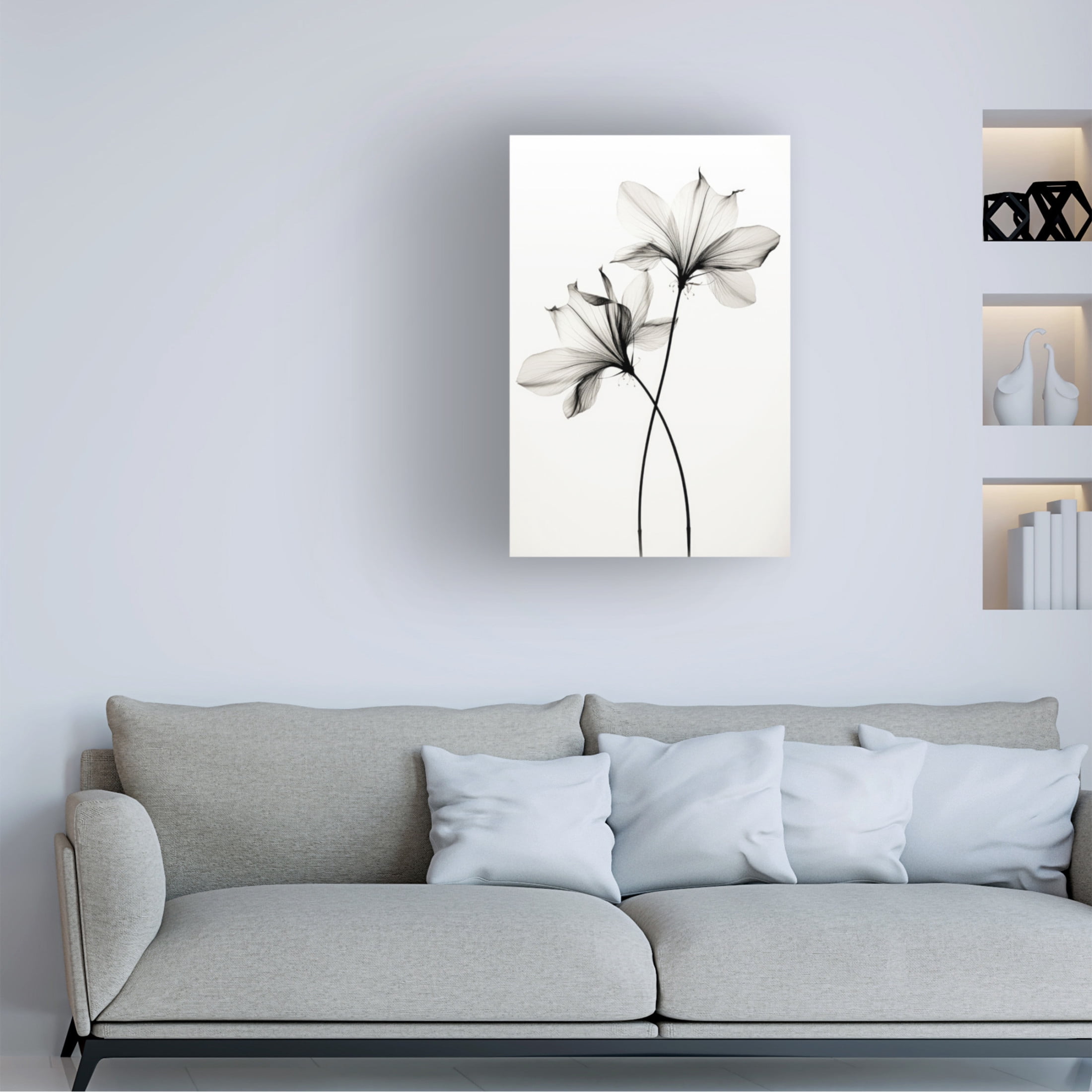 Trademark Fine Art Treechild Transparent Botanic No 6 Canvas Wall Art