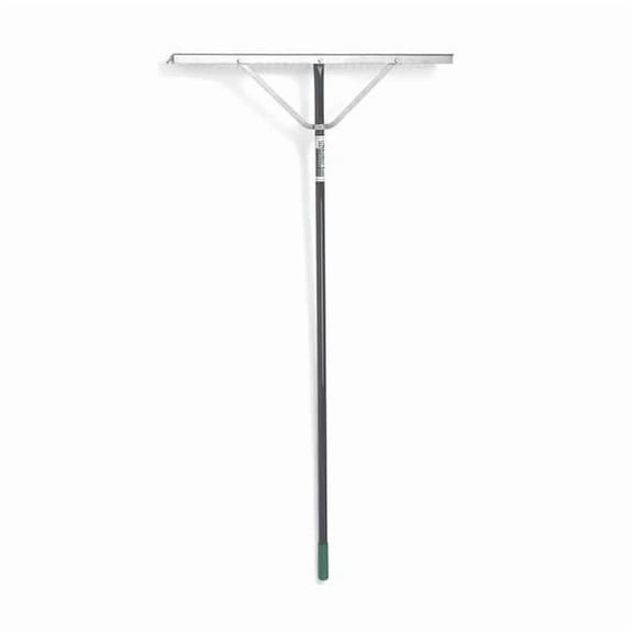 48 in Aluminum Landscape Rake, 48 Tines, 66 in L Aluminum Handle 10048GR