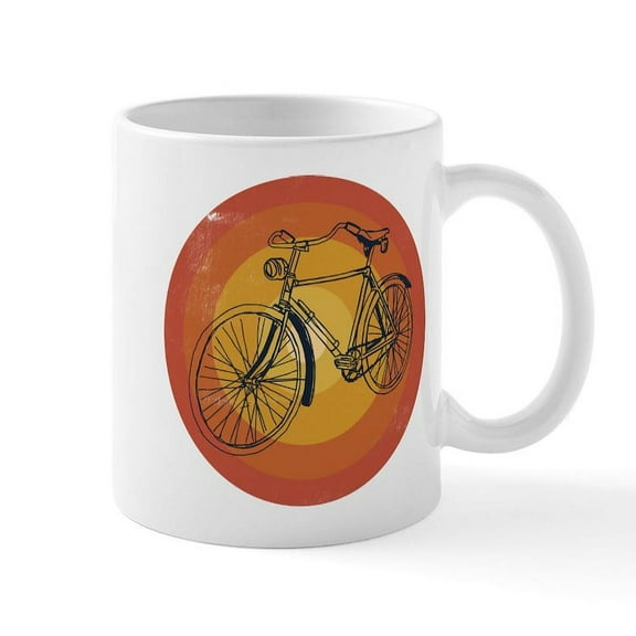 CafePress - Bicycle - 11 oz Ceramic Mug - Novelty Coffee Tea Cup