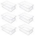 thumbnail image 1 of Organizador de frigorífico apilable de 6 cajones, organizador de cocina y organizador de frigorífico, 1 of 7