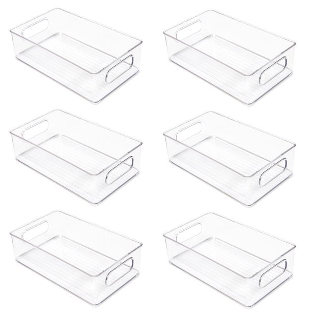 Organizador de frigorífico apilable de 6 cajones, organizador de cocina y organizador de frigorífico