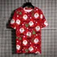 thumbnail image 1 of Camisetas de verano con estampado de árbol de Navidad para hombre, Camiseta con cuello redondo, camiseta de manga corta de marca de lujo, 1 of 5