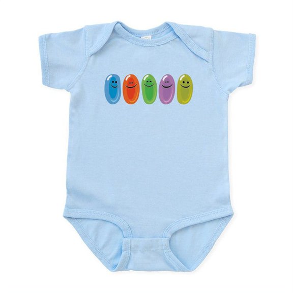 CafePress - Jelly Beans Infant Bodysuit - Baby Light Bodysuit, Size Newborn - 24 Months