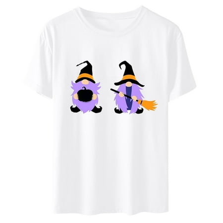

Tank Top for Women Nursing Tops Adult Summer Trendy Short Sleeve Crew Neck Printed Leisure Blouse T-Shirt Tops Shirt Tank Tops Womens Blouses and Tops Dressy on Sale Clearance White XL