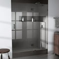 thumbnail image 3 of Halo 57.75 in. x 78 in. Glass hinged Glass Shower Enclosure, 3 of 4