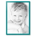 thumbnail image 2 of ArtToFrames 21" x 30" Aqua Picture Frame, 21x30 inch Green Wood Poster Frame (WOM-4428), 2 of 8