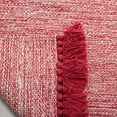 thumbnail image 4 of SAFAVIEH Montauk Justin Solid Braided Cotton Area Rug, Red, 5' x 8', 4 of 6