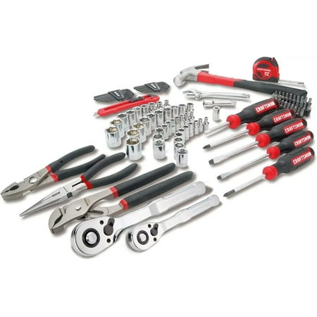 CRAFTSMAN 102-Piece Tool Kit for Home and Car Durable Hand...