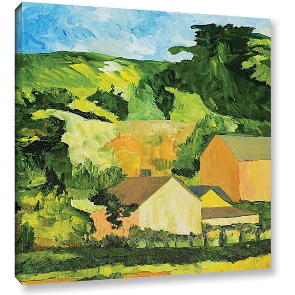 ArtWall Allan Friedlander "Sonoma Home" Gallery-wrapped Canvas