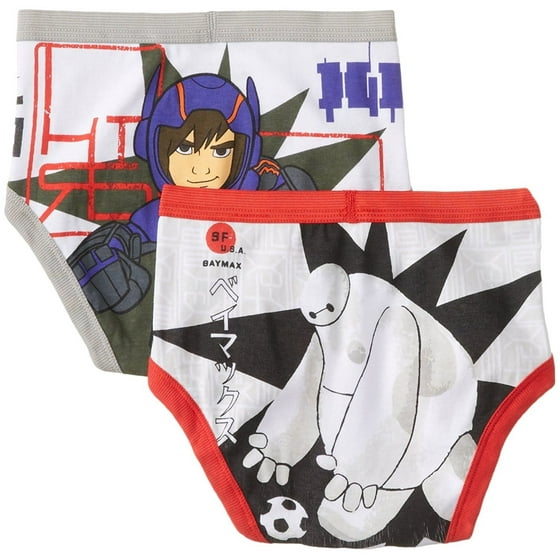 Disney Disney Disney Big Hero 6 Boys Underwear, 5 Pack