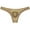 Gold, variant on Botmois Men Cheeky Briefs Underwear Low-rise 1/2 Hip Booty Panties Gloss Slip Bikini Briefs Python Black M