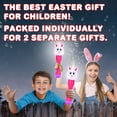 thumbnail image 2 of Bubble Wands ArtCreativity Light Up Bunny Easter Set de 2, 2 of 7