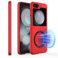 thumbnail image 2 of Innens Case for Samsung Galaxy Z Flip 5 5G Shockproof Magnetic Phone Cover, Red, 2 of 15