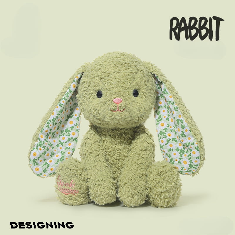 Yummy Bunny Plush Toy - Ultra-Soft Cute Rabbit Stuffed Animal, Comforting Doll for Girls, Perfect Birthday Gift