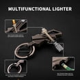 thumbnail image 6 of TechToyHub Ferro Rod Lighter Keychain,6ml Metal Match Windproof & Waterproof Fire Starter for Camping Survival Kit,Multifunctional Outdoor Emergency Fire Making Tool with Bottle Opener, 6 of 7