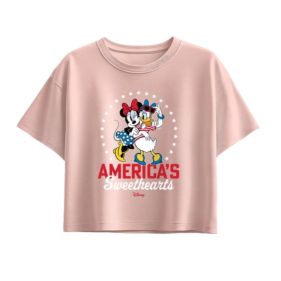 Disney - America's Sweethearts - Youth Girls Boxy T-Shirt