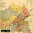 thumbnail image 5 of HISTORIX 1884 Cherokee Nation of Indians Map Vintage Poster Wall Art Print, 24 x 30 Inch, 5 of 7
