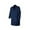 5X-Large, variant on Pioneer Shop & Garage Work Coat - 4 Pockets - Action Back - Snap Double Placket Closure - for Mechanics - Navy