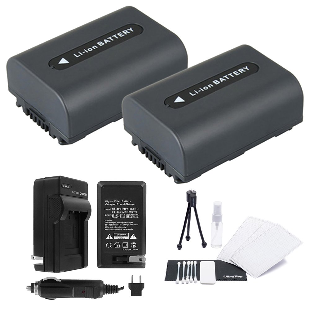 2Pack NPFH40 HighCapacity Replacement Batteries with Rapid Travel