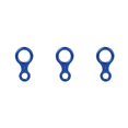 thumbnail image 4 of Soidarity Escalada Descendente Cuesta abajo Al aire libre Ocho anillos Rigging Slow Down Azul Type1 NO1 Soidarity CBP213754, 4 of 6