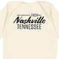 thumbnail image 4 of Inktastic From Nashville, Tennessee- State Capital Distressed Text Boys or Girls Long Sleeve Baby Bodysuit, 4 of 5