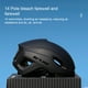 thumbnail image 4 of Naiovety Casco de bicicleta Cascos de ciclismo ajustables Sombrero unisex Seguridad Mujeres Ligero al aire libre para adultos Senderismo Equipo Ciclismo Blanco, 4 of 6
