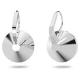 thumbnail image 2 of Pendientes Swarovski Bella Circulares con Cristales Transparentes Rodio, 2 of 4