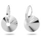 thumbnail image 2 of Pendientes Swarovski Bella Circulares con Cristales Transparentes Rodio, 2 of 4