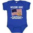 thumbnail image 3 of Inktastic Military Dad Welcome Home USA Flag Boys or Girls Baby Bodysuit, 3 of 5