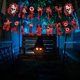 thumbnail image 1 of Halloween Flag Pulling Decoration Halloween Party Decorations Halloween Birthday Party Supplies With Halloween Porch Sign String Flag Fringe Paper, 1 of 7