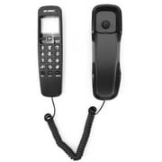 Corded Phone for Home, Durable landline Phone with Large Buttons for Seniors, Versatile Mini Phone for The Home, Office, and More, Black