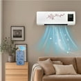 thumbnail image 5 of 8000 BTU Wall-Mount Air Conditioners 10000 BTU, Energy Efficient Room Air Conditioning, AC Unit Cools Up to 550 Sq.Ft. with Remote Control, Cooling/Heating, Dehumidifier and Fan, White, 5 of 9