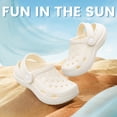 thumbnail image 2 of AMANSSE Unisex Kids Garden Clogs Slides Sandals Boys Girls Shower Slippers Beach House Shoes Outddor Beige Little Kid Size 13, 2 of 6