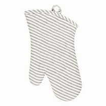 KAF Home Metro Stripe Oven Mitt, Pewter