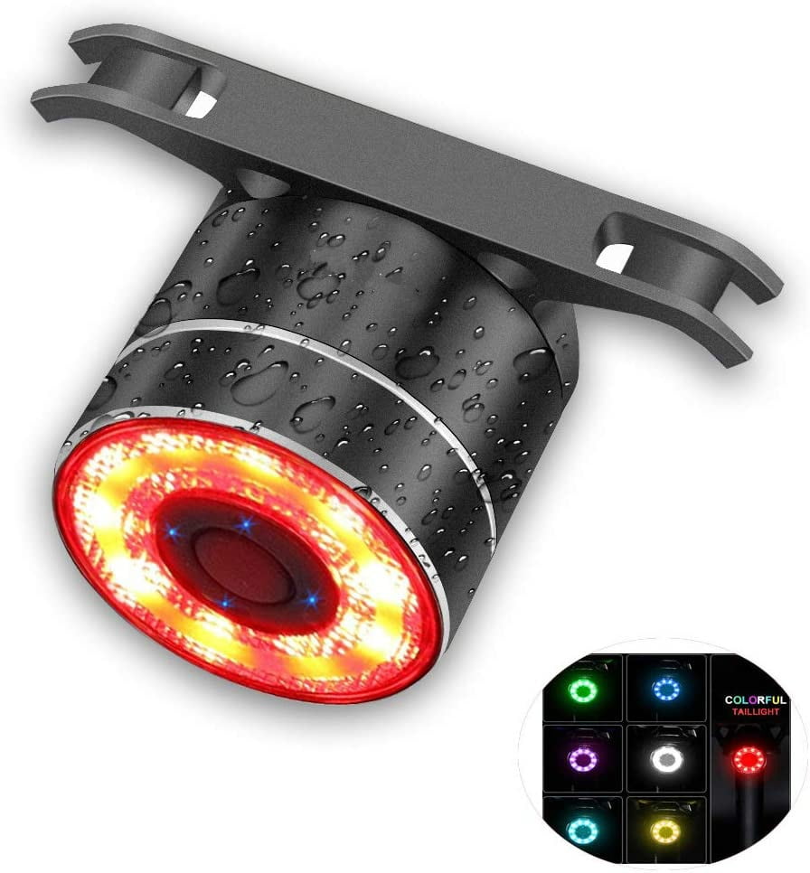 Bike Tail Light,Colorful Neon Ultra Bright Bicycle Rear Lights