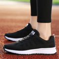 thumbnail image 4 of Zapatillas de deporte vulcanizadas para mujer, zapatos informales transpirables con plataforma, novedad, 4 of 4