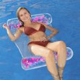 thumbnail image 1 of Hamaca de agua inflable Cama flotante de natación de piscina de PVC transparente con juguetes de piscina de malla Likrtyny Para Estrenar, 1 of 3