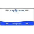thumbnail image 1 of Smart Blonde LP-5279 Michigan Novelty State Background Blank Metal License Plate, 1 of 1