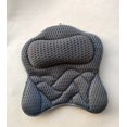 thumbnail image 2 of Bath Pillow, Quick-Drying 3D Air Mesh Bathtub Spa Pillow, 6 Non Slip Suction Cups, Soft and Comfortable Bathtub, Hot Tub, Jacuzzi, Spas, 2 of 7