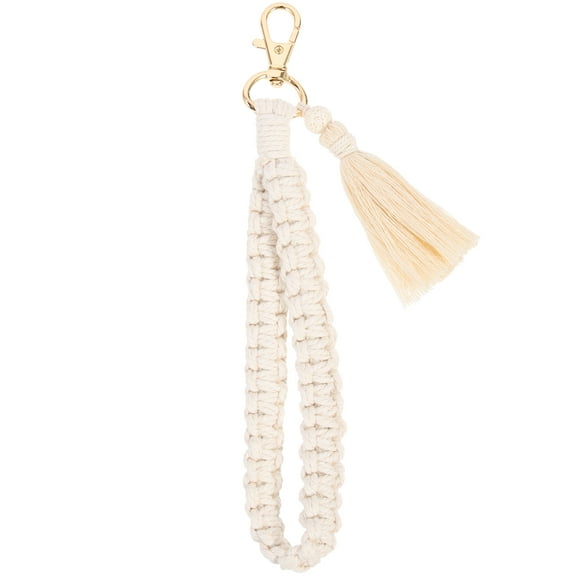 Women Wrist Lanyard Plush Tassel Keychain Premium Material