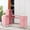 Pink, variant on BarberPub L-Shaped Makeup Vanity Desk with Storage Drawer, Shelf and Cabinet