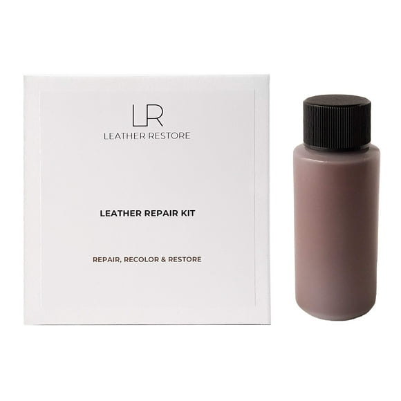 Leather and Vinyl Repair Kit with Ready to Use Color, Medium Brown - Repair, Recolor & Restore Couch, Furniture, Auto Interior & Car Seats